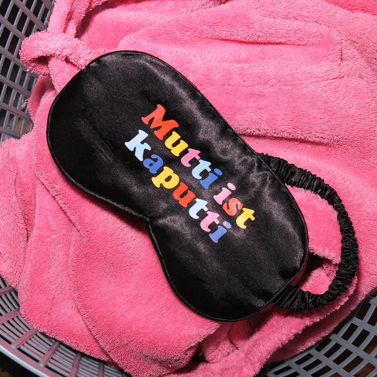 SCHLAFMASKE "MUTTI IST KAPUTTI"