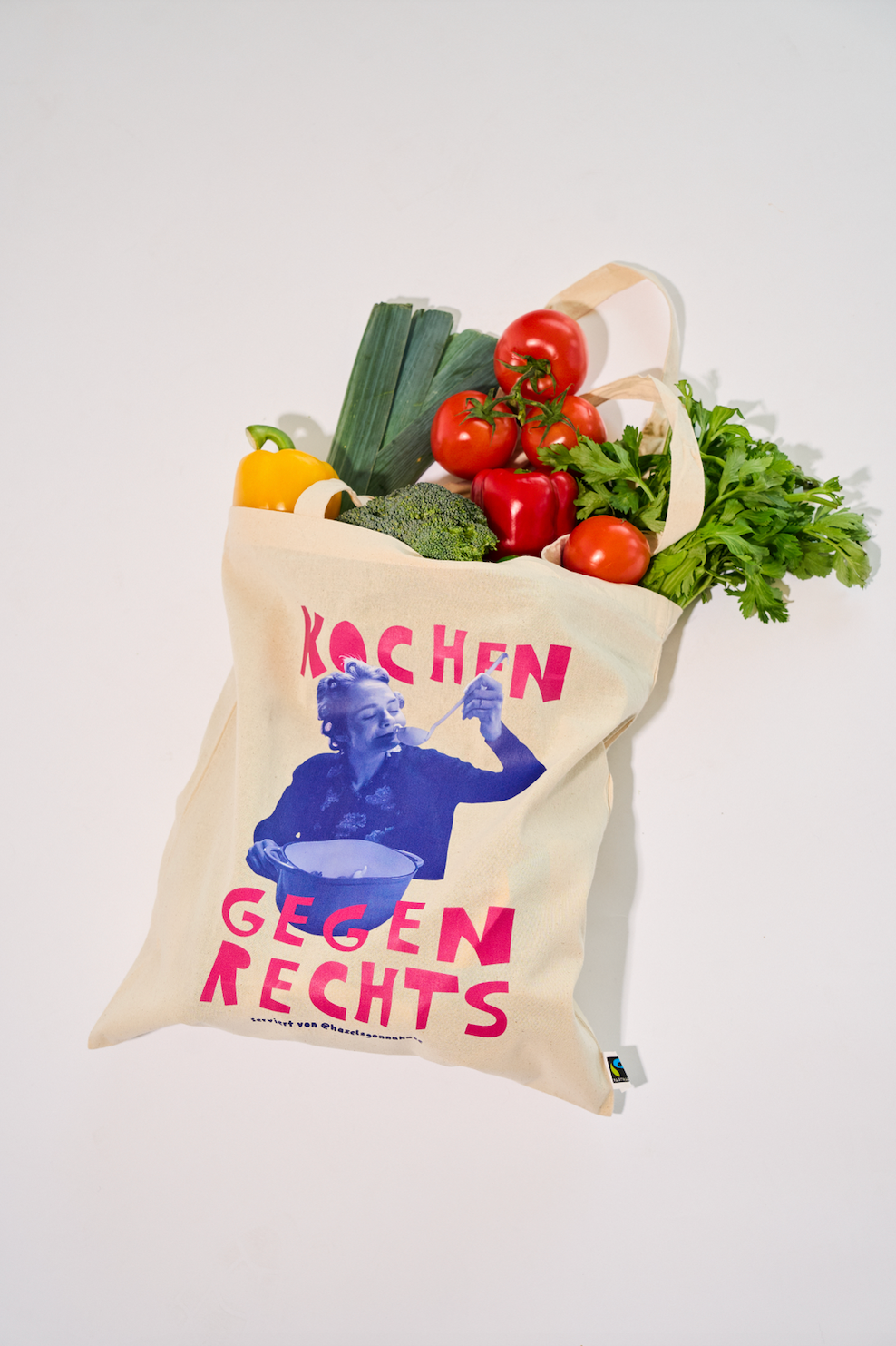 STOFFBEUTEL „KOCHEN GEGEN RECHTS"