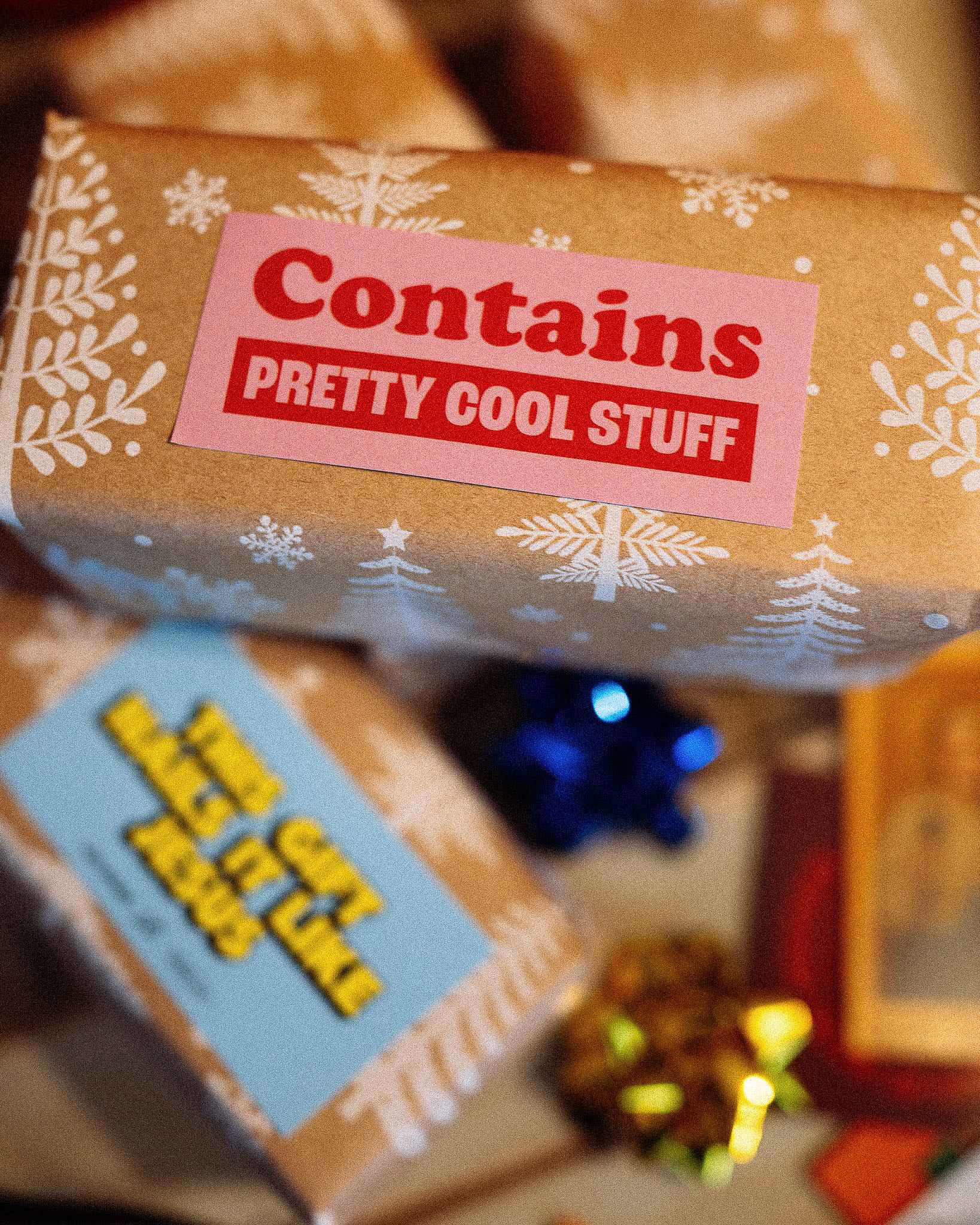 GESCHENKAUFKLEBER SET