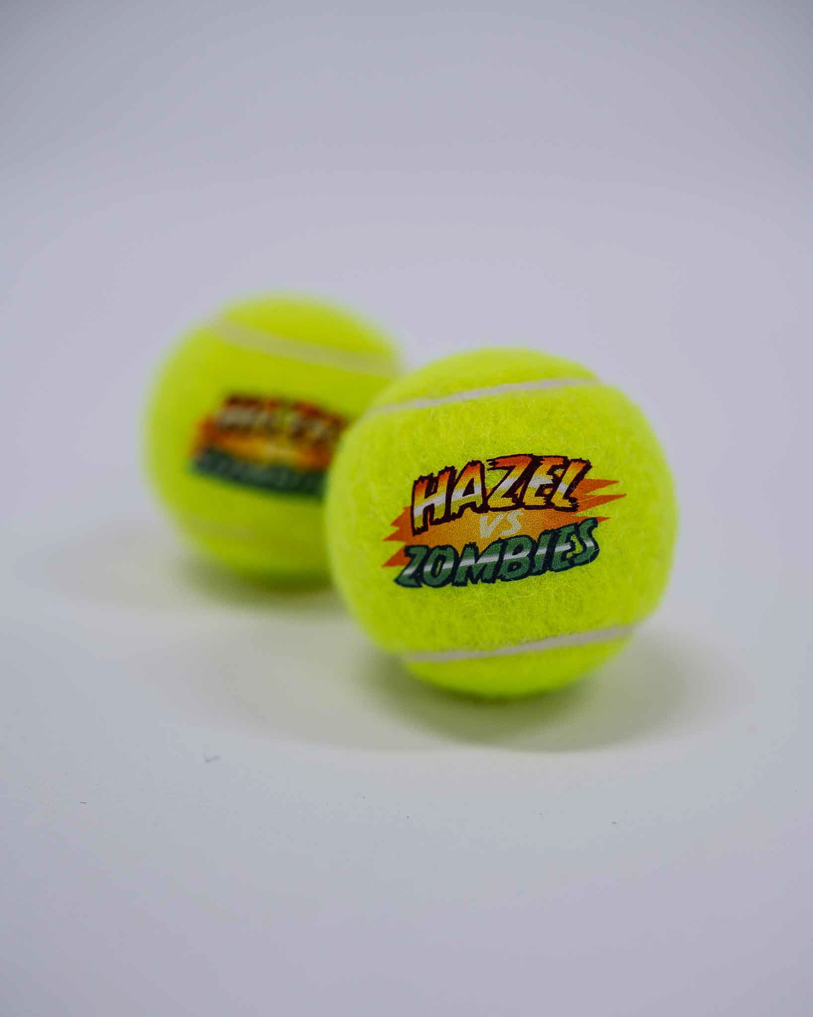 HAZEL VS. ZOMBIES TENNISBALL