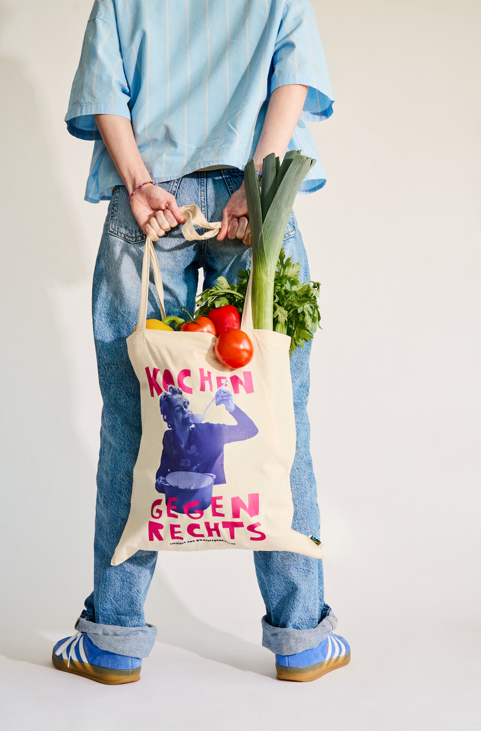 STOFFBEUTEL „KOCHEN GEGEN RECHTS"